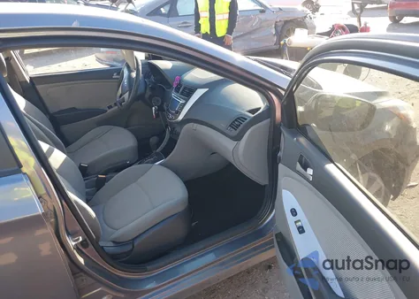 2013 Hyundai Accent Gls from USA, damaged, VIN KMHCT4AE0DU528413